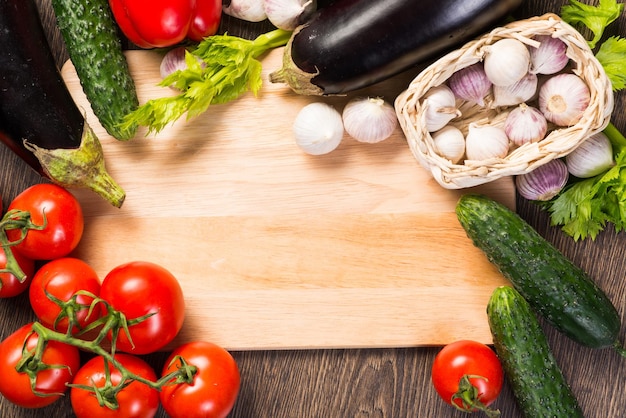 ingrediente proaspete pe masă